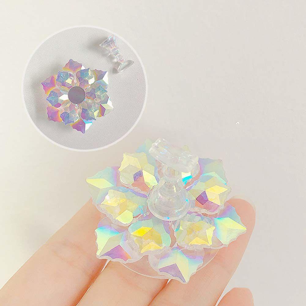 Kệ Trưng Bày Móng Tay Mini Cho Salon|Giá Đỡ Móng Tay Giả Hình Hoa Sen