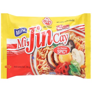 Lốc 4 gói Mì Jin cay Ottogi 80g