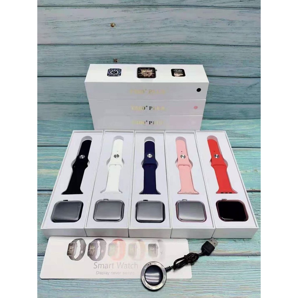 [BH 12 Tháng] Đồng hồ thông minh Thời Trang Thiết Kế Seri 6 Smart Watch T500 Plus  Nghe Gọi Trực Tiếp Màn Hình Tràn Viền