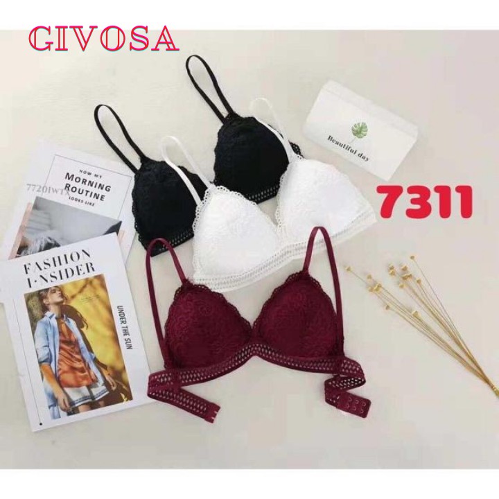 Áo bra ren Goness có móc cài dây mảnh chất đẹp | BigBuy360 - bigbuy360.vn