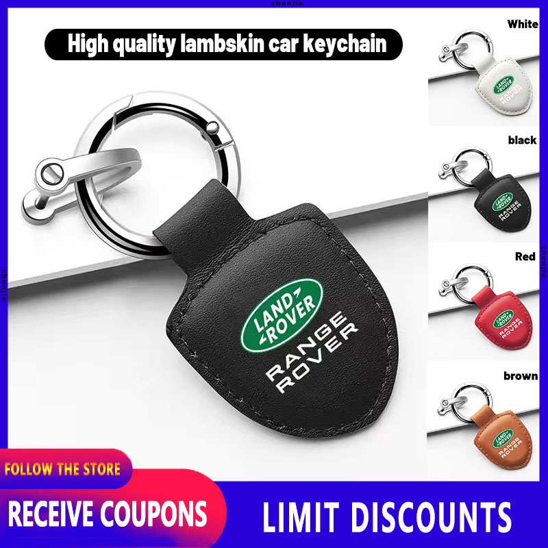 Da Cừu Chất Lượng Cao Cho Land Rover Móc Khóa Xe Máy Móc Chìa Khóa Thời Trang Nam Nữ Sáng Tạo Móc Kh