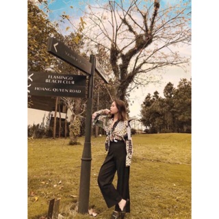 QUẦN CULOTTES DÀI ĐEN