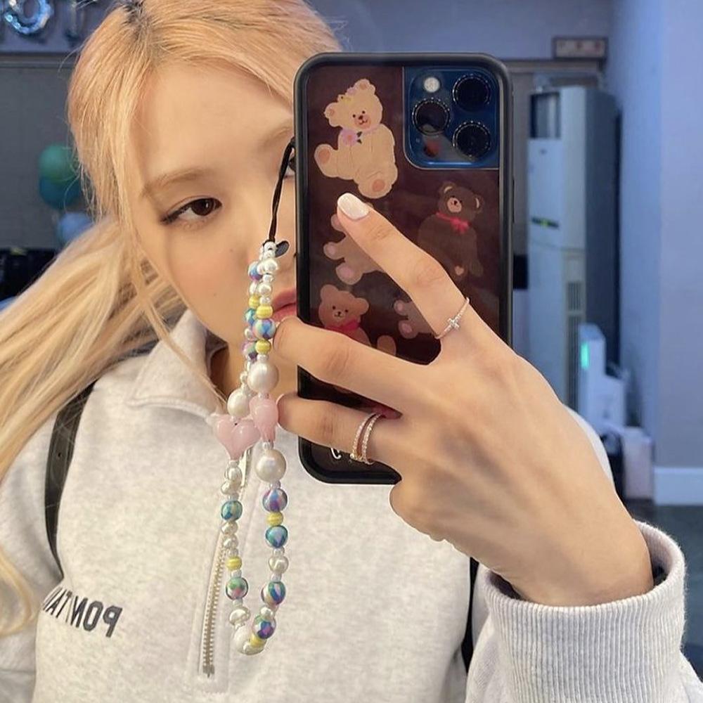 Dây đeo điện thoại Rose straps phone case tiện dụng