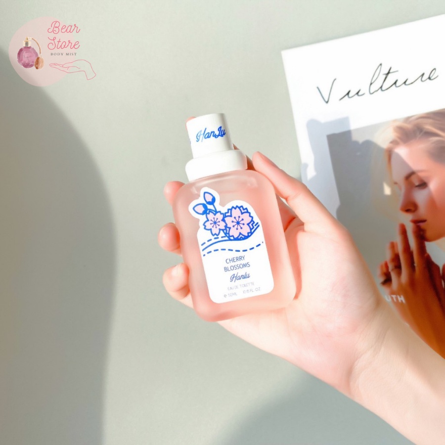 Xịt thơm quần áo HANLU chính hãng nội địa Trung siêu thơm 50ml