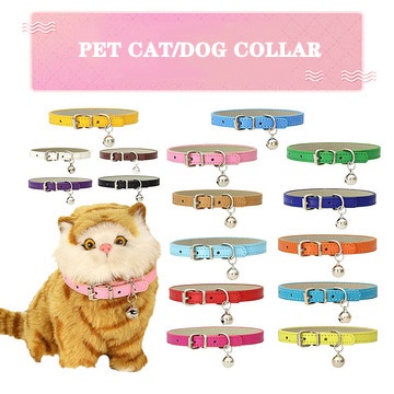 PU Da Vòng Cổ cho Mèo & Chó +Vòng cổ cho Chó  - Vòng cho chó to lớn Y1-5