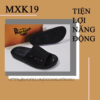 Dép nam da bò dr. martens -mxk19- bảo hành - dép da nam cao cấp - siêu bền, siêu đẹp - freeship