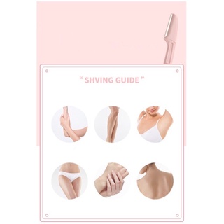set 3 dao cạo lông mày
