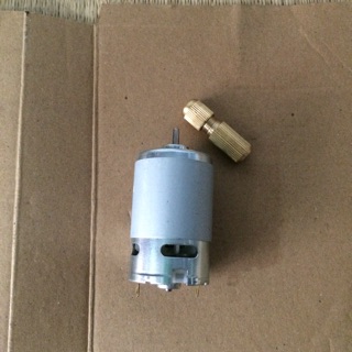[FREESHIP 99K]_Mô Tơ 775 /550W/12V có kẹp mũi khoan