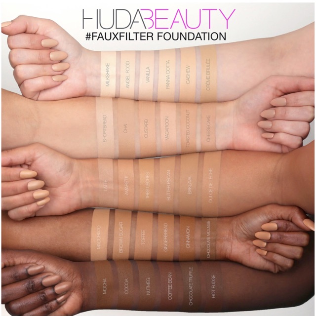 Kem nền HUDA BEAUTY FauxFilter Full Coverage Matte Foundation