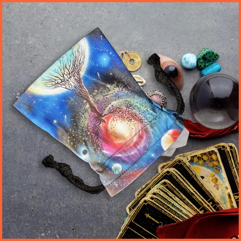 Túi Đựng Thẻ Bài Tarot 5.12 X 7.09 Inch 5.12 X 7.09in Đa Năng Tiện Dụng