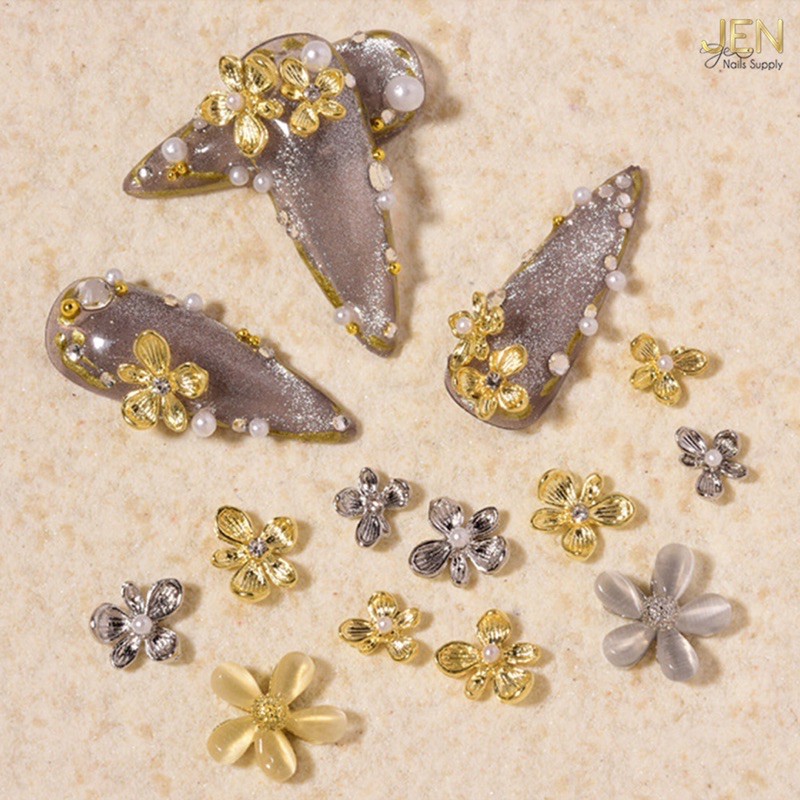 Charm hoa đính móng-phụ kiện charm nail