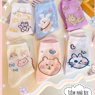Tất vớ dài nữ hình thú hoạt hình đủ màu │Hàng Cao Cấp│ Xem thêm ở phần MÔ TẢ SẢN PHẨM
