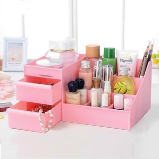 KỆ NHỰA ĐỰNG MỸ PHẨM 2 TẦNG