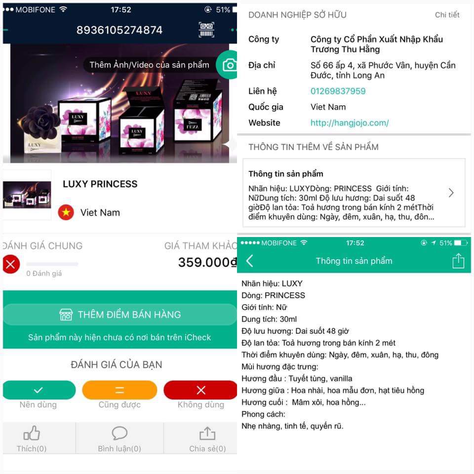 [CHÍNH HÃNG] NƯỚC HOA NỮ - LUXY PRINCESS(PHÁP) - lưu hương trên 24h | BigBuy360 - bigbuy360.vn