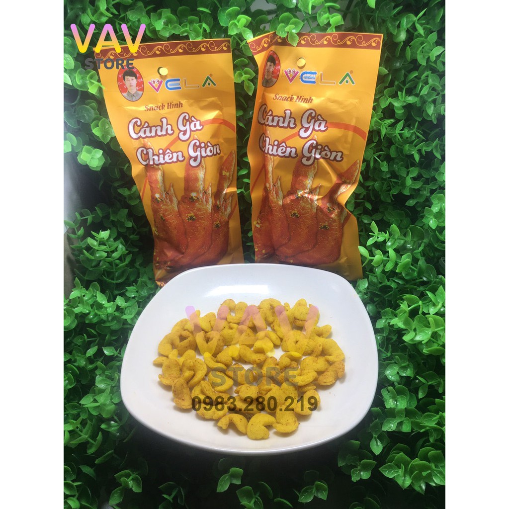 đồ ăn vặt - Snack Hình Cánh Gà Chiên Giòn - VAV268 - [Freeship đơn 150k]