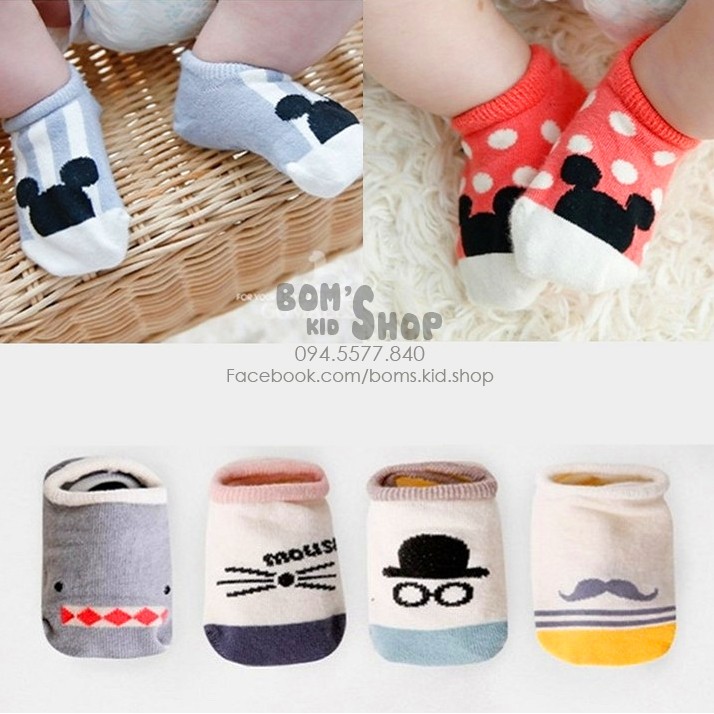 Set 5 đôi tất Hàn Quốc cho bé