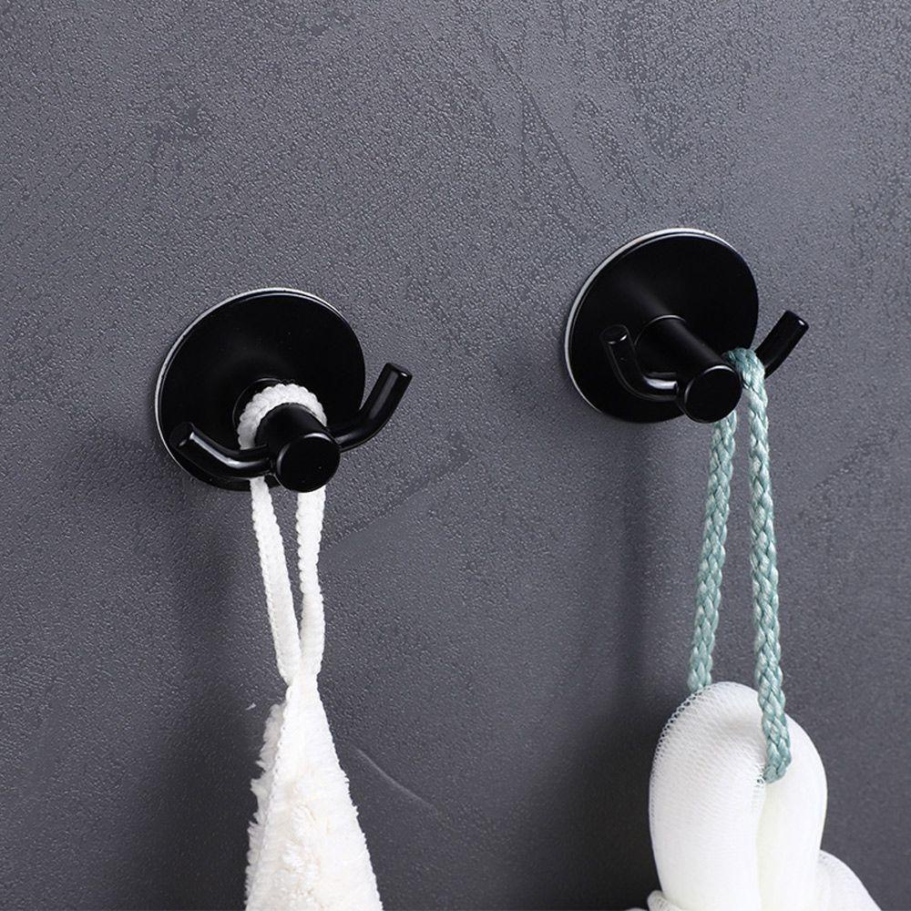 Móc Đôi Treo Khăn Tắm Tự Dính Chất Lượng Cao