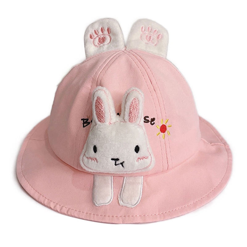 Nón Tai Bèo Thêu Họa Tiết Dễ Thương Thời Trang Cho Bé