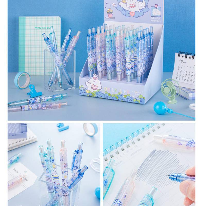 Set 6 Bút Chì Bấm Ngòi 0.5mm Hình Động Vật Hoạt Hình