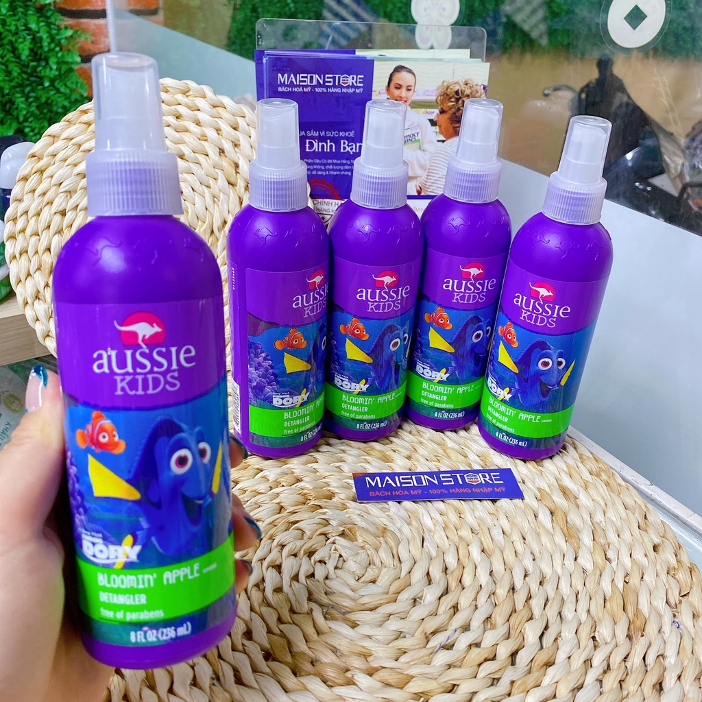 XỊT THƠM & GỠ RỐI TÓC AUSSIE  - Hàng Nhập USA Chính Hãng