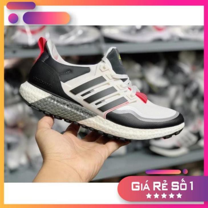 [Sale 3/3] Giày Ultra Boost All Terain Đen Trắng đế vạch Xám Sale 11 ' > $ ~