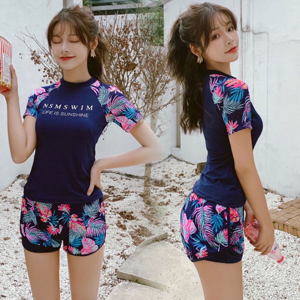 Đồ bơi nữ dạng short vải Thun Thường BK-350h | BigBuy360 - bigbuy360.vn