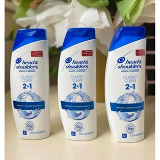 Dầu gội HEAD & SHOULDERS 2 IN 1 của Mỹ 400ml