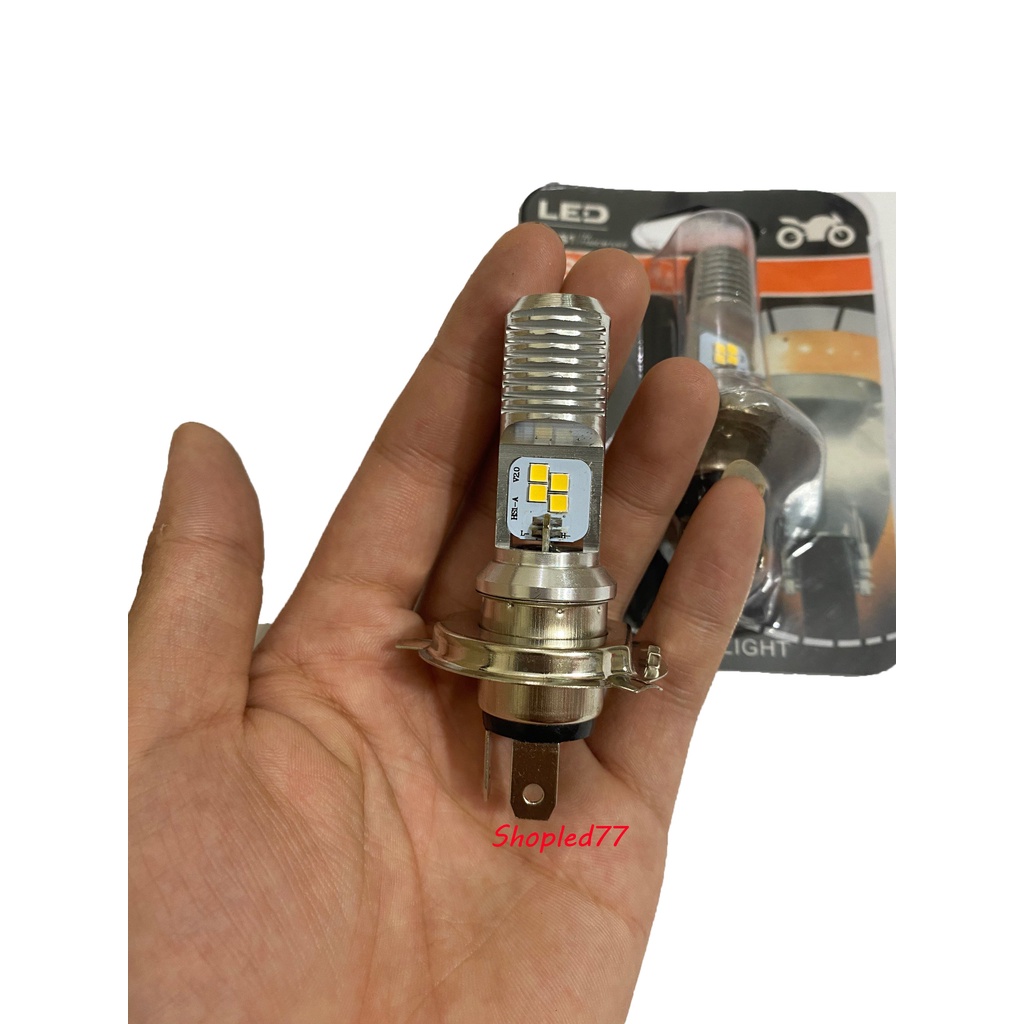 Đèn Led Pha Osram Chân H4 - Bảo Hành 1 Năm