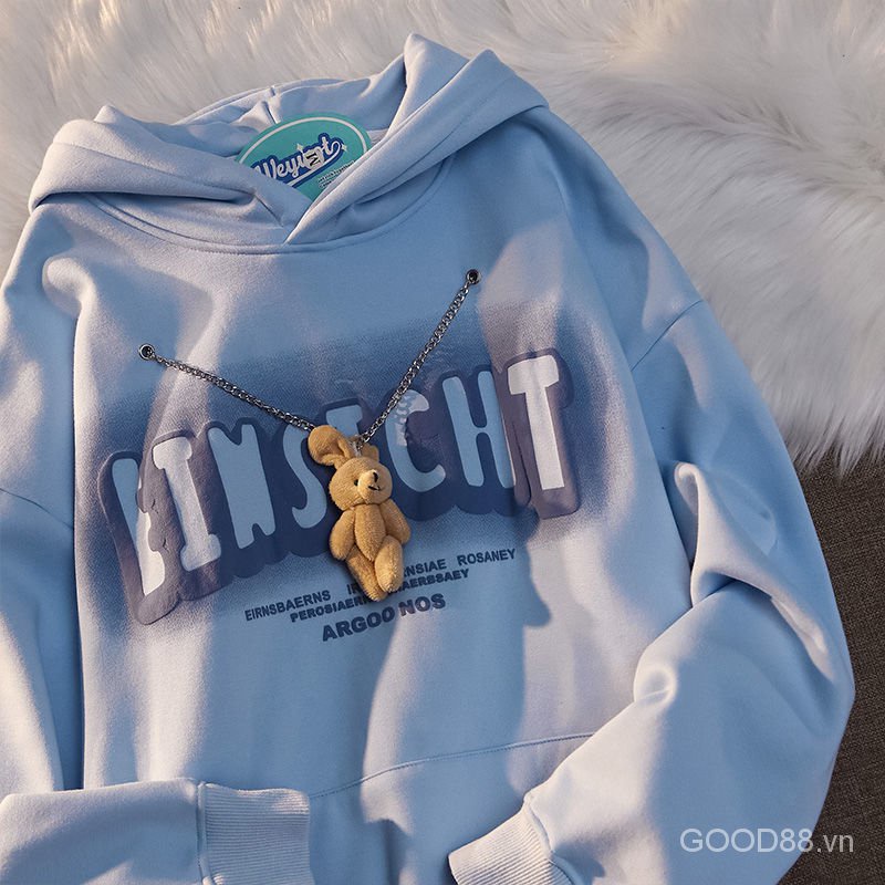 Korean Style New Autumn Fashion Loose Hoodie Hoodie For Women | BigBuy360 - bigbuy360.vn