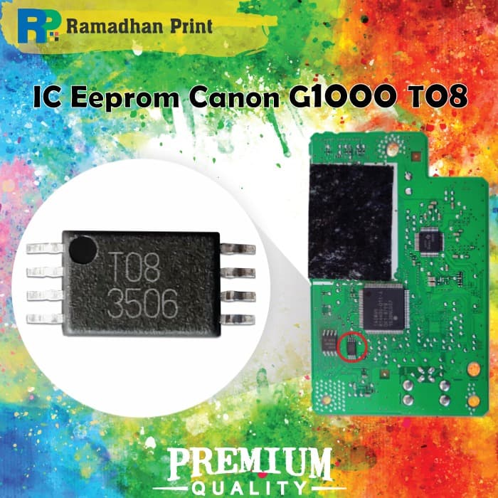 Eprom Ic Canon G1000, Eeprom Ic Reset Reset Canon G1000, Resetter G1000 T08
