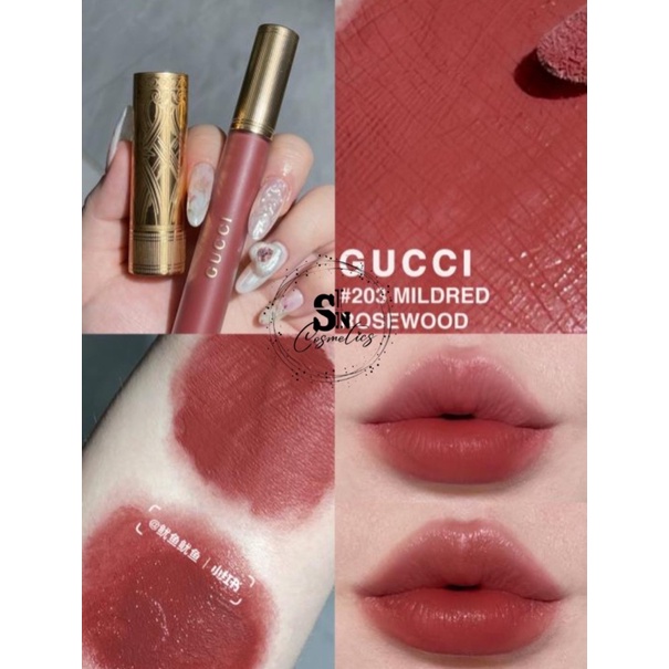 Son kem lì Gucci Rouge à Lévres Liquid Matte Lipstick