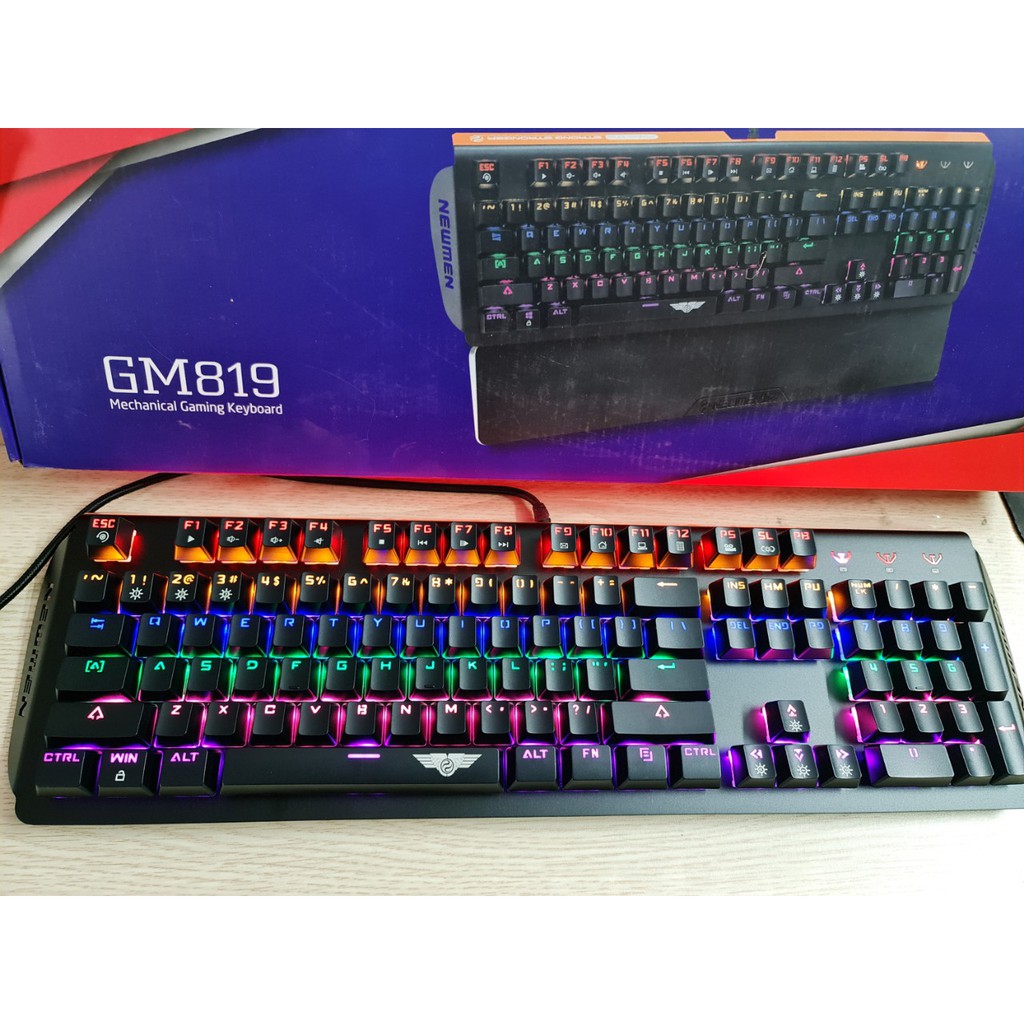 Bàn Phím Cơ Newmen GM819 - Hàng Chính Hãng