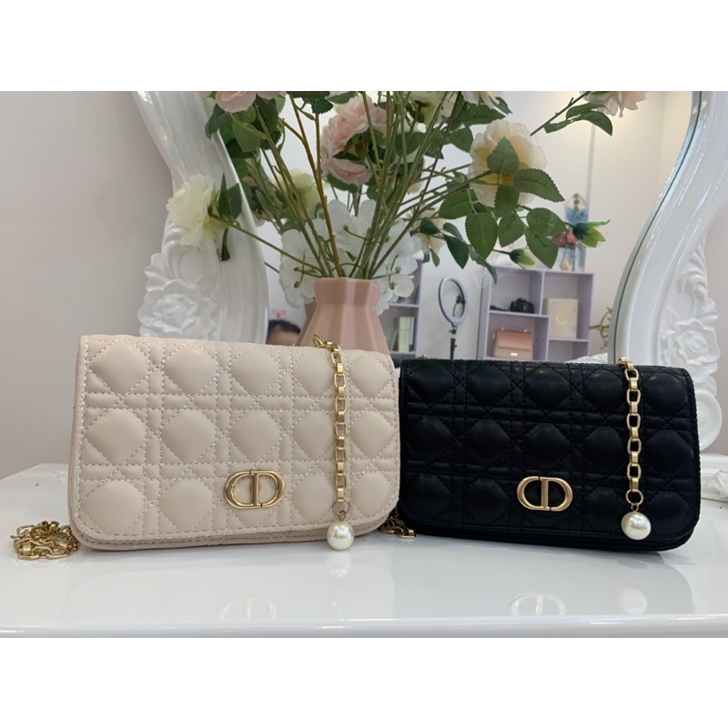 Túi Xách Nữ Túi Kẹp Nách CD Ô Trám Size 21 Thời Trang