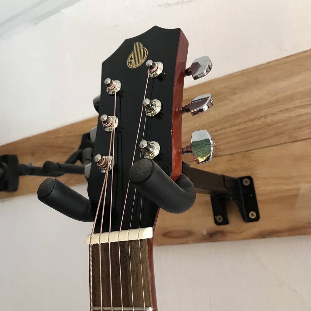 Đàn guitar acoustic mini 3/4 gắn EQ ra loa - Đàn gọn nhẹ âm vang sáng  - Tặng phụ kiện và bao da