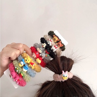 Dây buộc tóc co giãn nhiều kiểu dáng dễ thương phong cách Hàn Quốc cho nữ