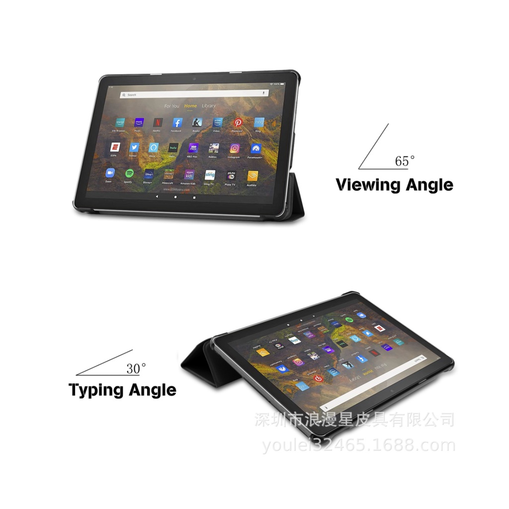 Ốp Da Cho Máy Tính Bảng Amazon Fire HD 10 | HD 10 Plus 2021