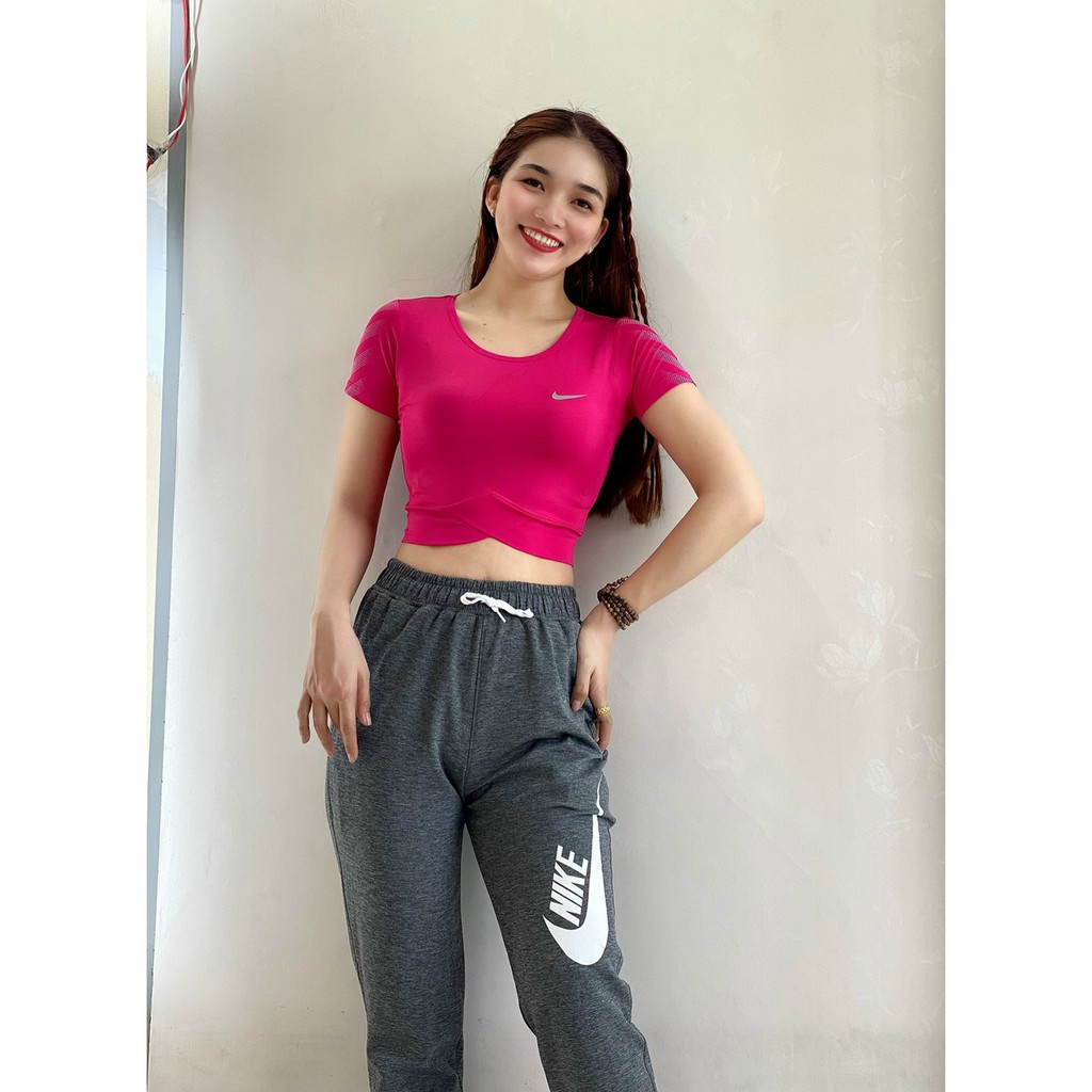 Đồ tập gym nữ🔥Freeship🔥Áo tập dáng croptop tập tập gym yoga aerobic