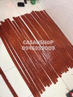 Thắt Lưng Da Cá Sấu Thật 100%