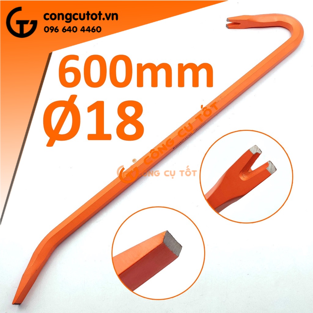 Xà cầy thân lục giác Crôm-Vanadium Ø18 Asaki AK-9658