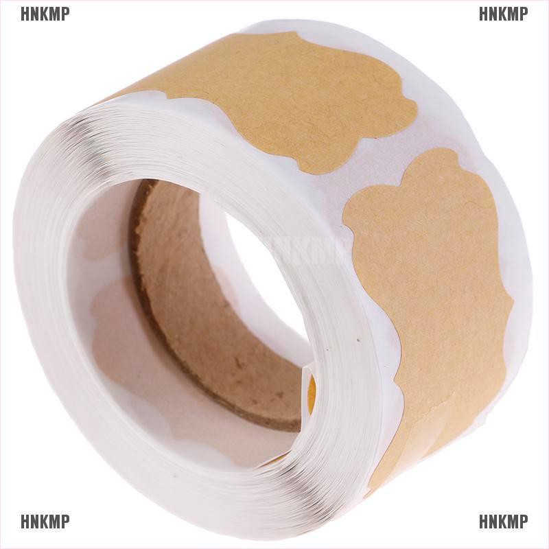 Set 300 miếng dán trống dùng ghi tên nhãn hiệu/gói quà tặng đám cưới tiện lợi