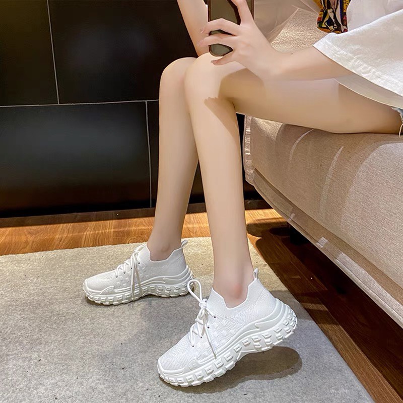 (VIDEO) Giày nữ thể thao Cổ Chun Mono siêu êm