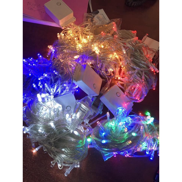 Dây Đèn Led Chớp Nháy 4.5m Nhiều Màu - Dây Đèn Trang Trí Noel, Giáng Sinh - Dây Đèn Trang Trí Ngày Tết