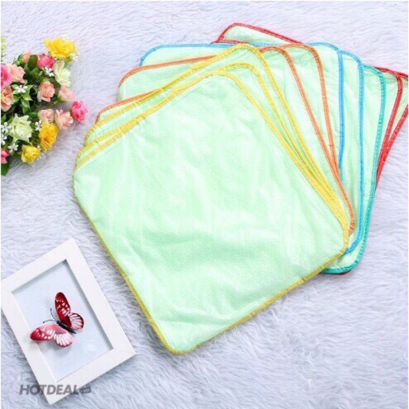 Combo 10 miếng lót chống thấm Đoremon 100% cotton