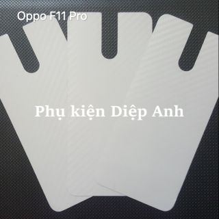 Oppo F11 Pro | Miếng dán lưng carbon