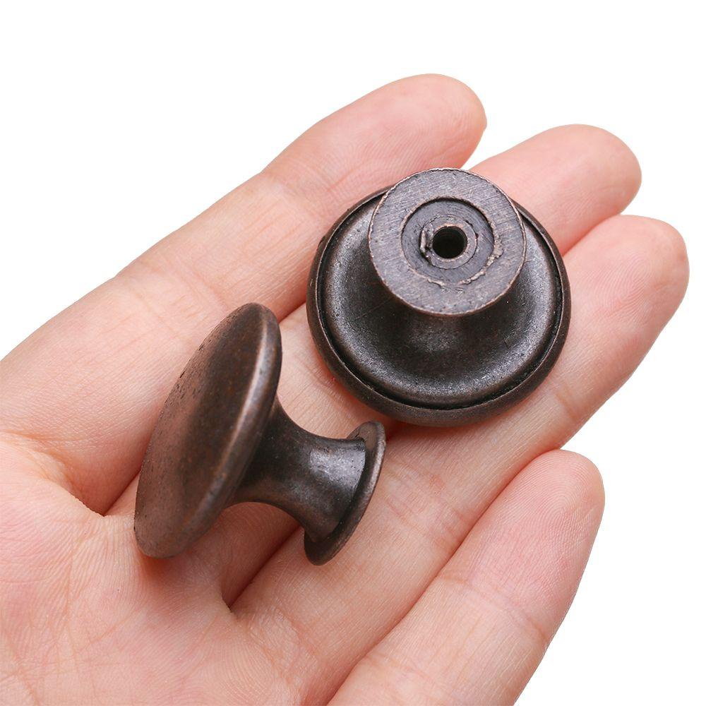 LONTIME Set 2 Tay Nắm Cửa Tủ Bằng Đồng Thau Phong Cách Cổ Điển