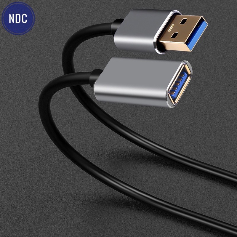1086 Dây Cáp USB3.0 Nối Dài 1m Cao Cấp Tốc Độ Cao 5.0Gbps 3 4