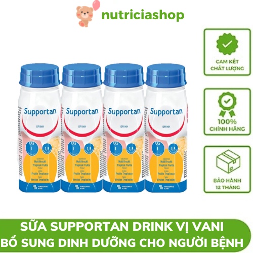Sữa Supportan Drink Kabi – Đức 200ml/chai