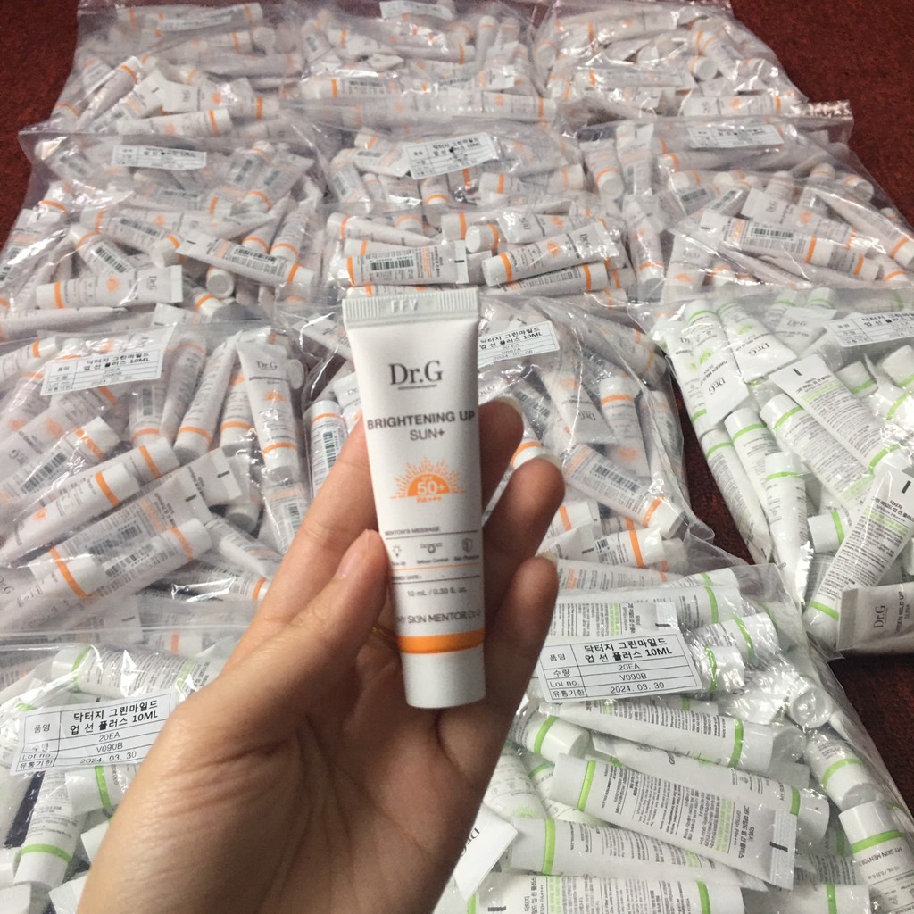 Set kem Chống Nắng Dr.G GREEN MILD / BRIGHTENING UP Sun Mini | BigBuy360 - bigbuy360.vn