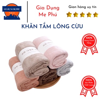 Combo 2 Khăn Tắm Lông Cừu
