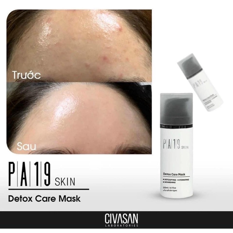 Mặt Nạ Sinh Học Thải Độc và Làm Trắng Da PA19 Skin Mask